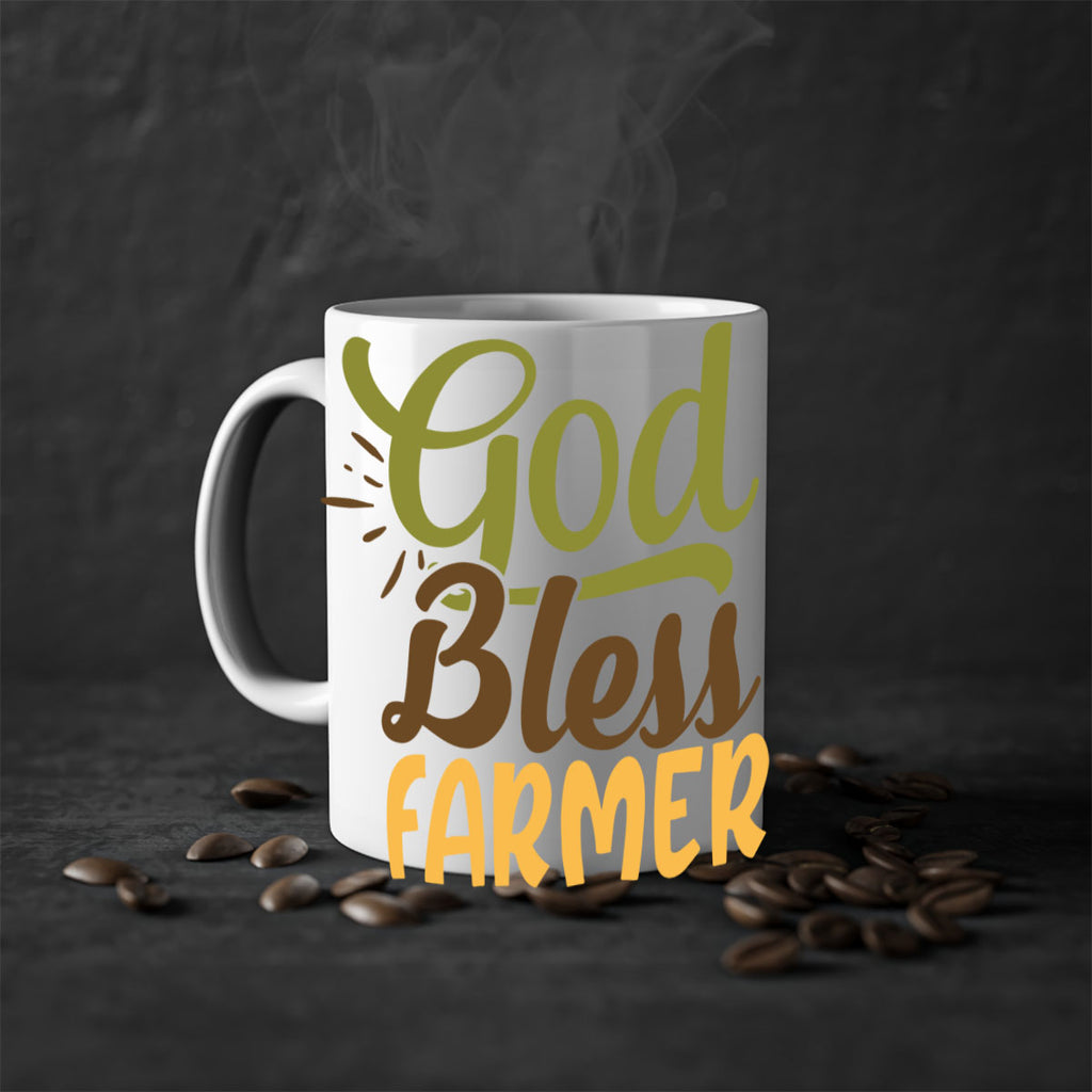 god bless farmer 10#- Farm and garden-Mug / Coffee Cup