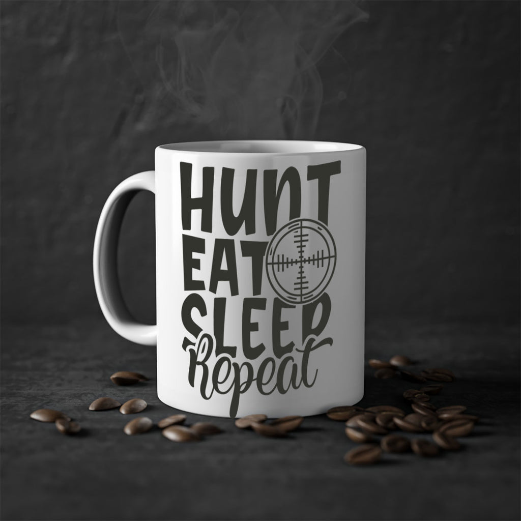 hunt eat sleep repeat 11#- hunting-Mug / Coffee Cup