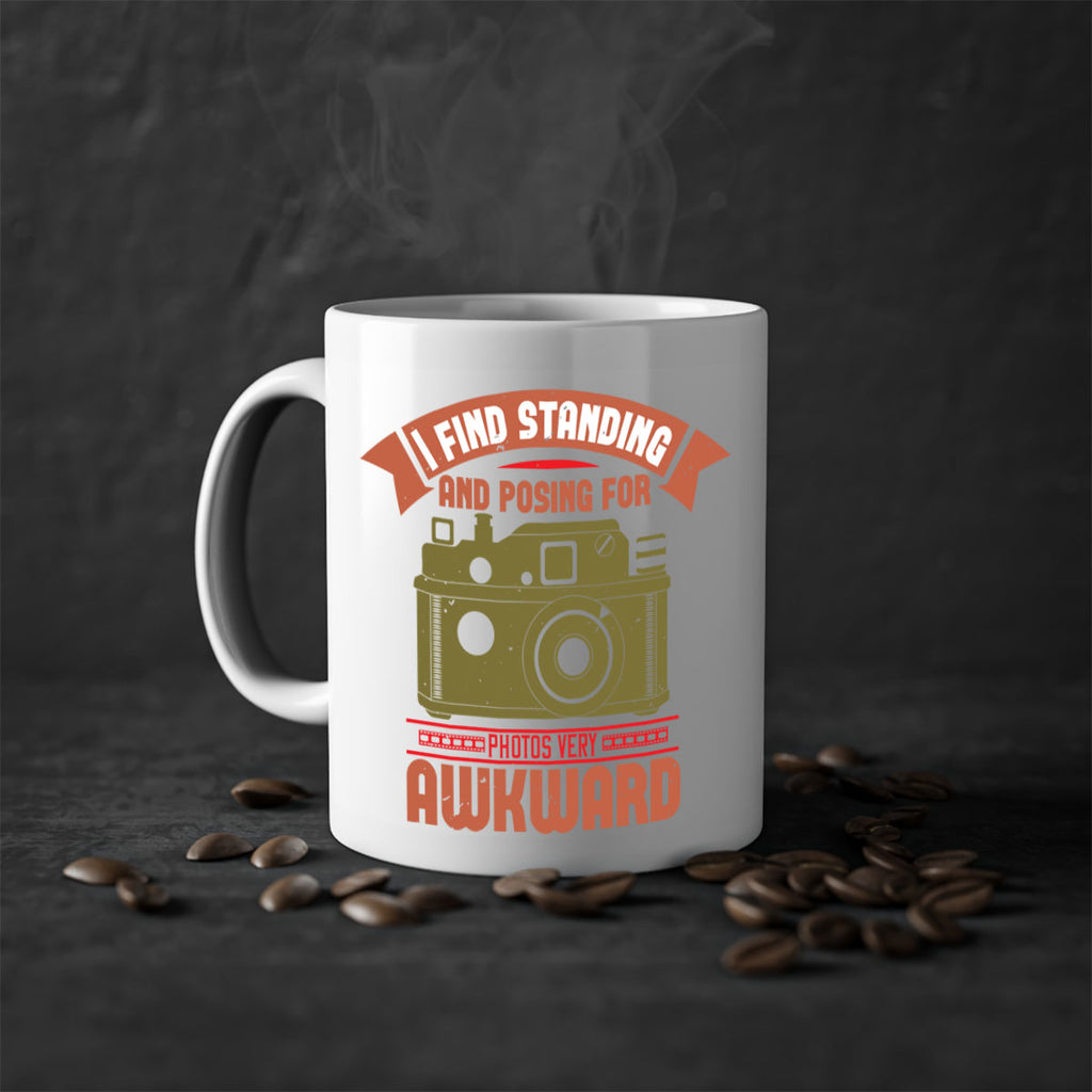 i find standing and posing for photos very awkward 37#- photography-Mug / Coffee Cup