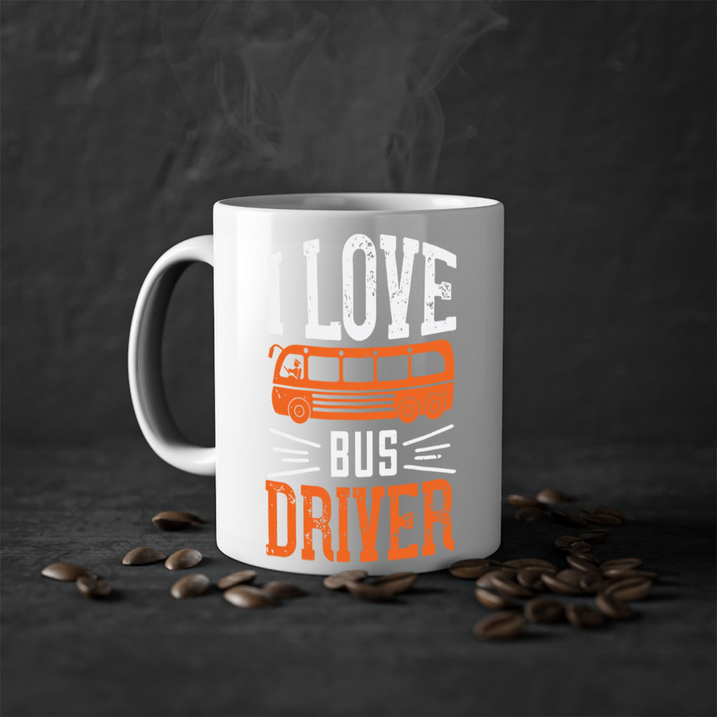 i love bus driver Style 30#- bus driver-Mug / Coffee Cup