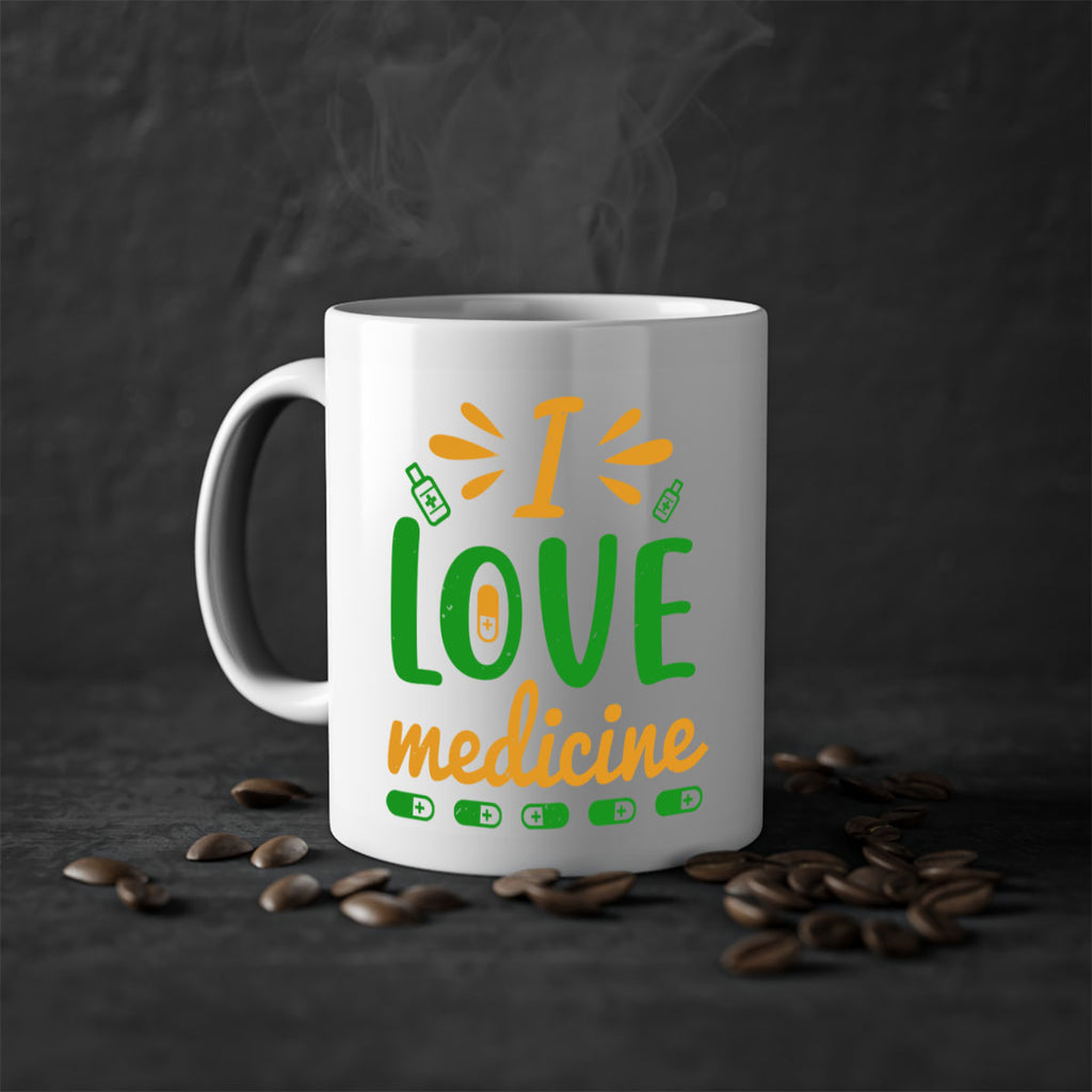 i love medicine Style 45#- medical-Mug / Coffee Cup