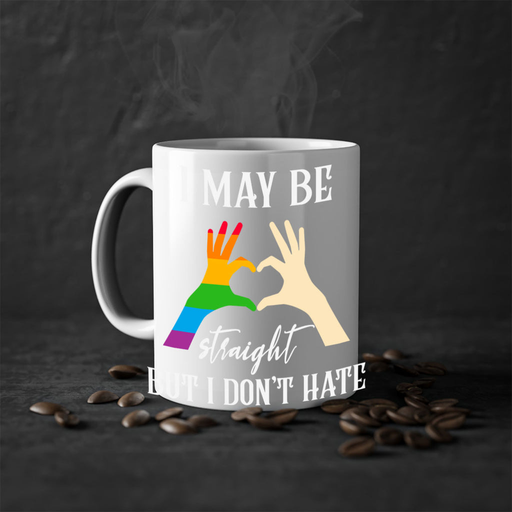 i may be straight but lgbt 125#- lgbt-Mug / Coffee Cup