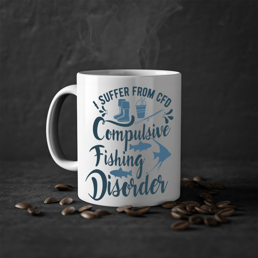 i suffer from 98#- fishing-Mug / Coffee Cup