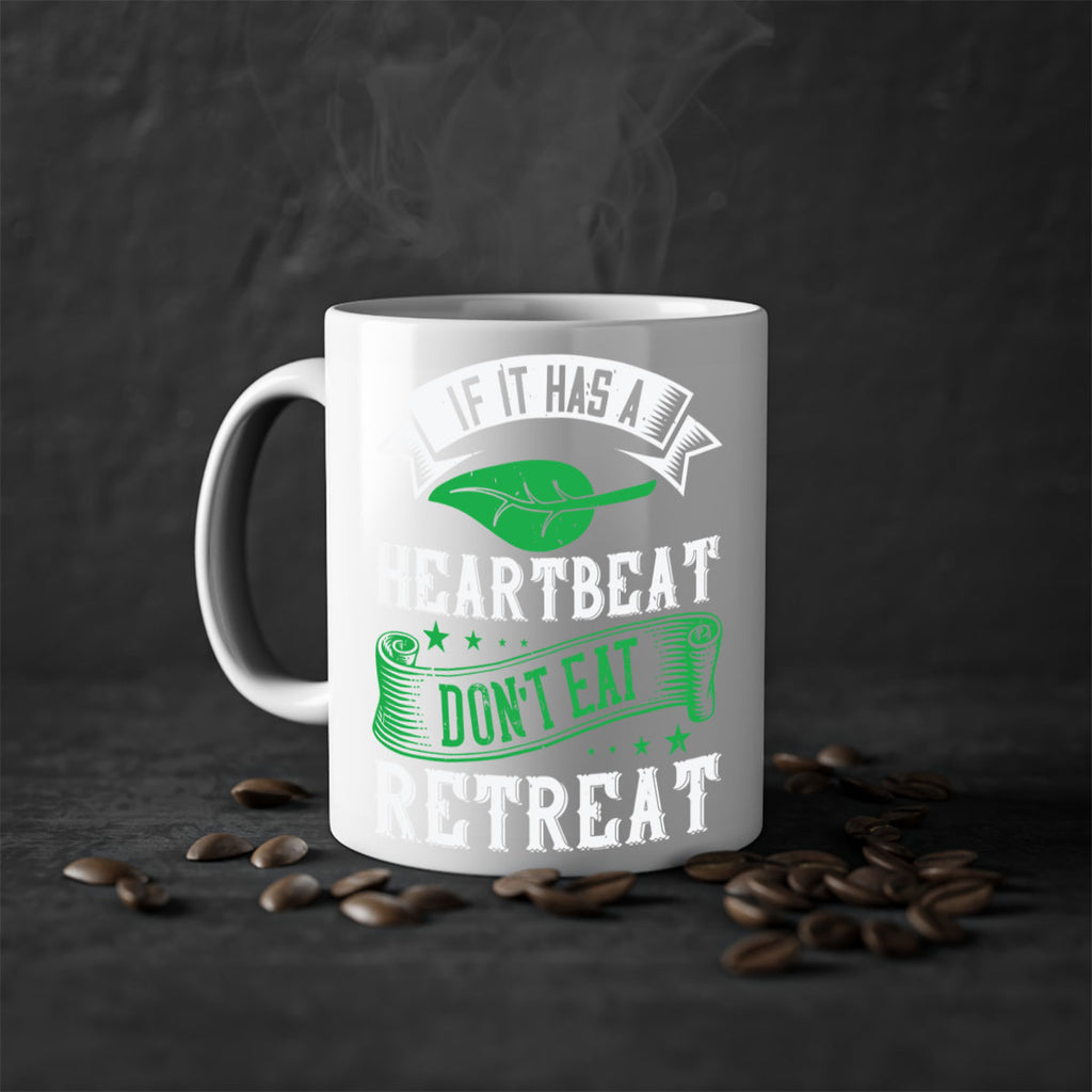 if it has a heartbeat 43#- vegan-Mug / Coffee Cup