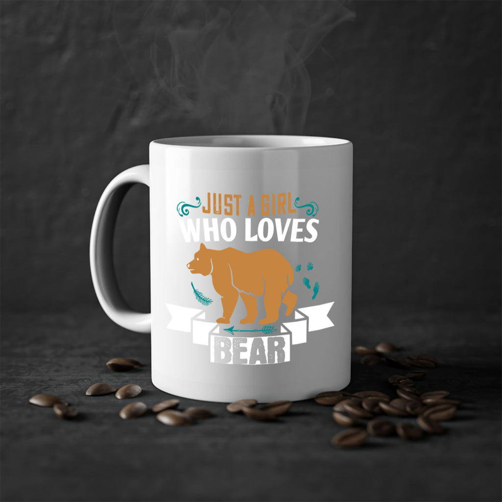 just a girl who loves bear 19#- bear-Mug / Coffee Cup