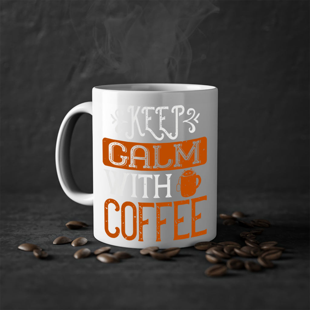 keep calm with coffee 241#- coffee-Mug / Coffee Cup