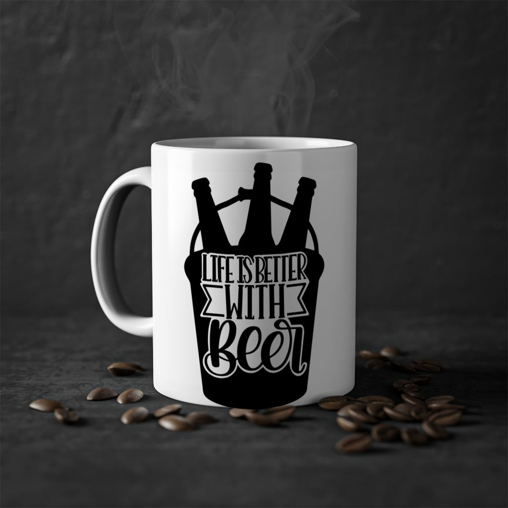 life is better with beer 27#- beer-Mug / Coffee Cup