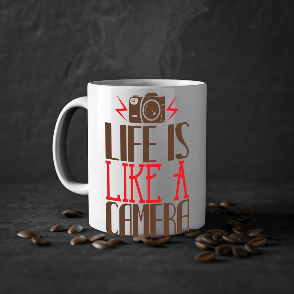 life is like a camera 25#- photography-Mug / Coffee Cup