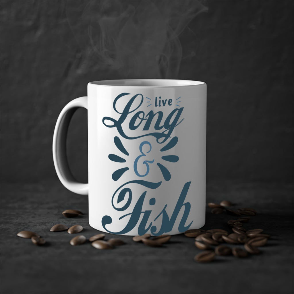 live long fish 62#- fishing-Mug / Coffee Cup