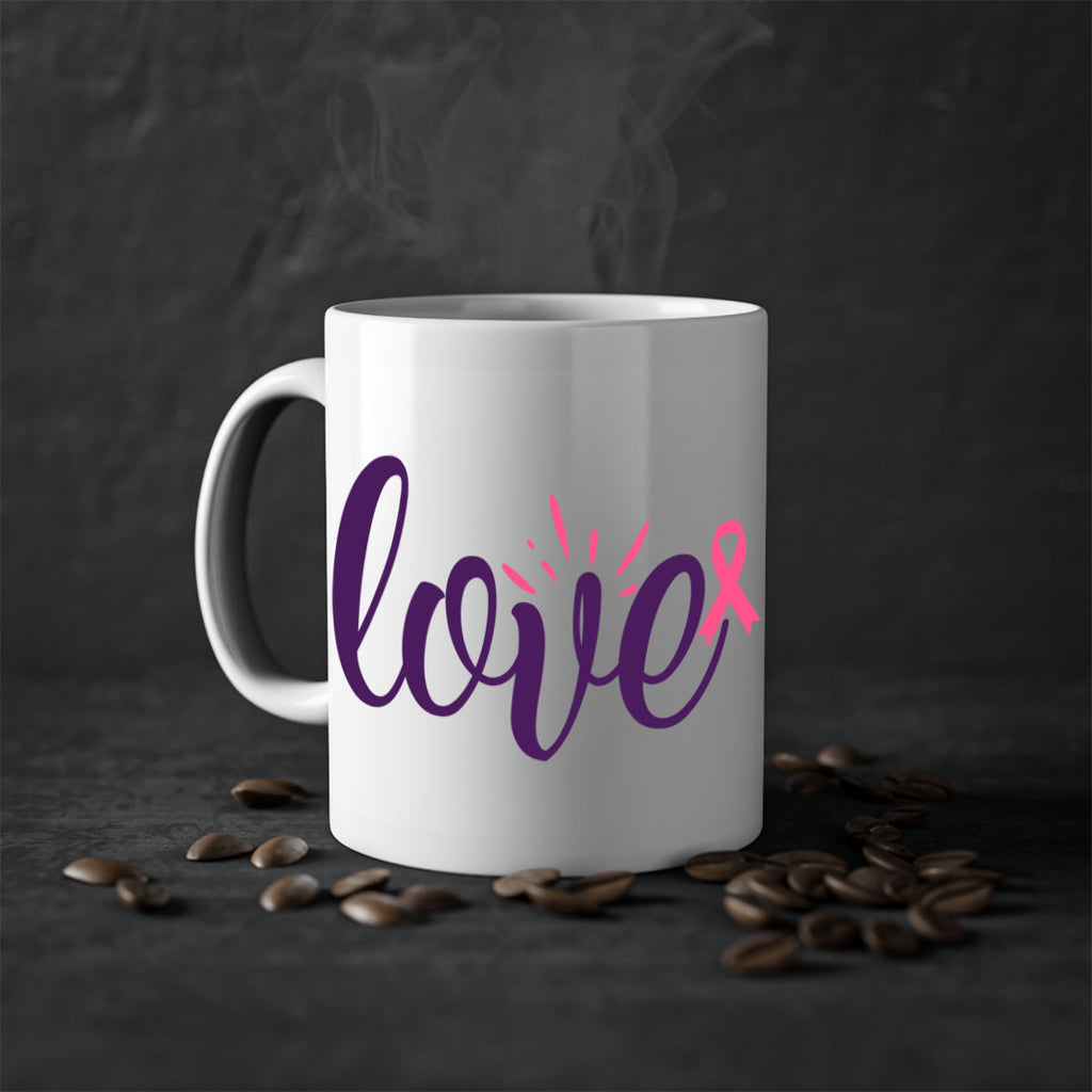 love Style 7#- breast cancer-Mug / Coffee Cup