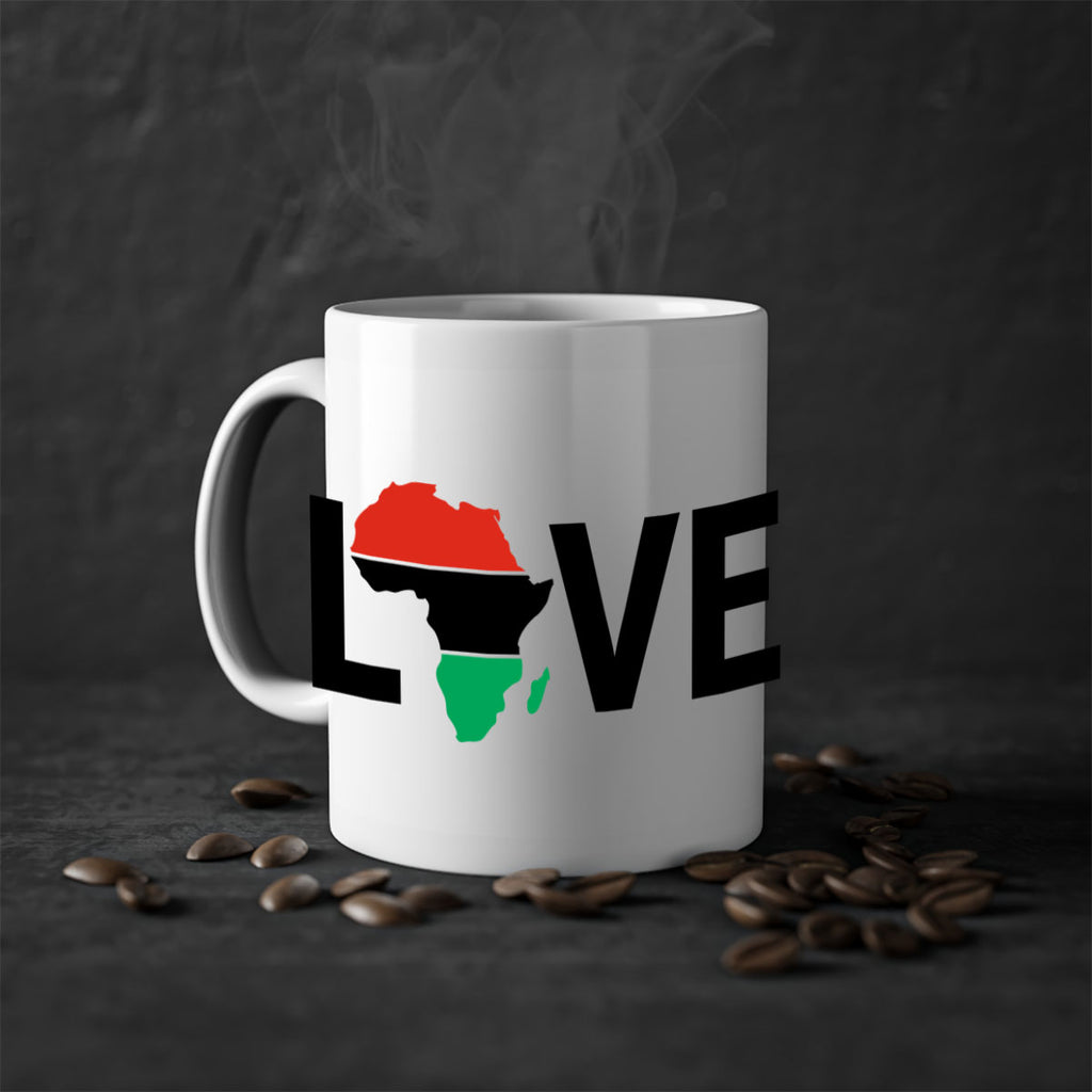 love africa 94#- black words - phrases-Mug / Coffee Cup
