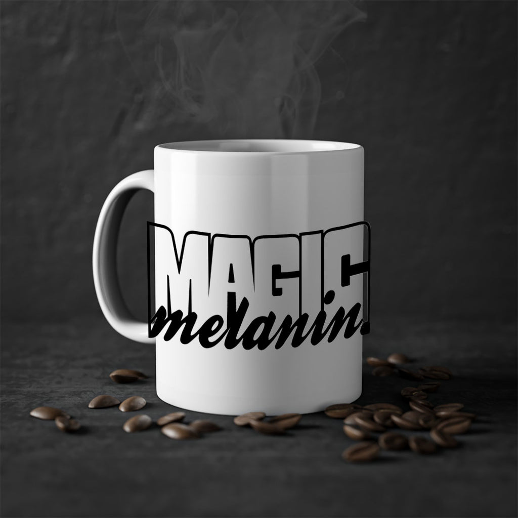 magic melanin 184#- black words - phrases-Mug / Coffee Cup