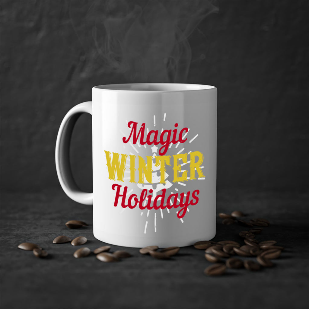 magic winter holidays 399#- christmas-Mug / Coffee Cup