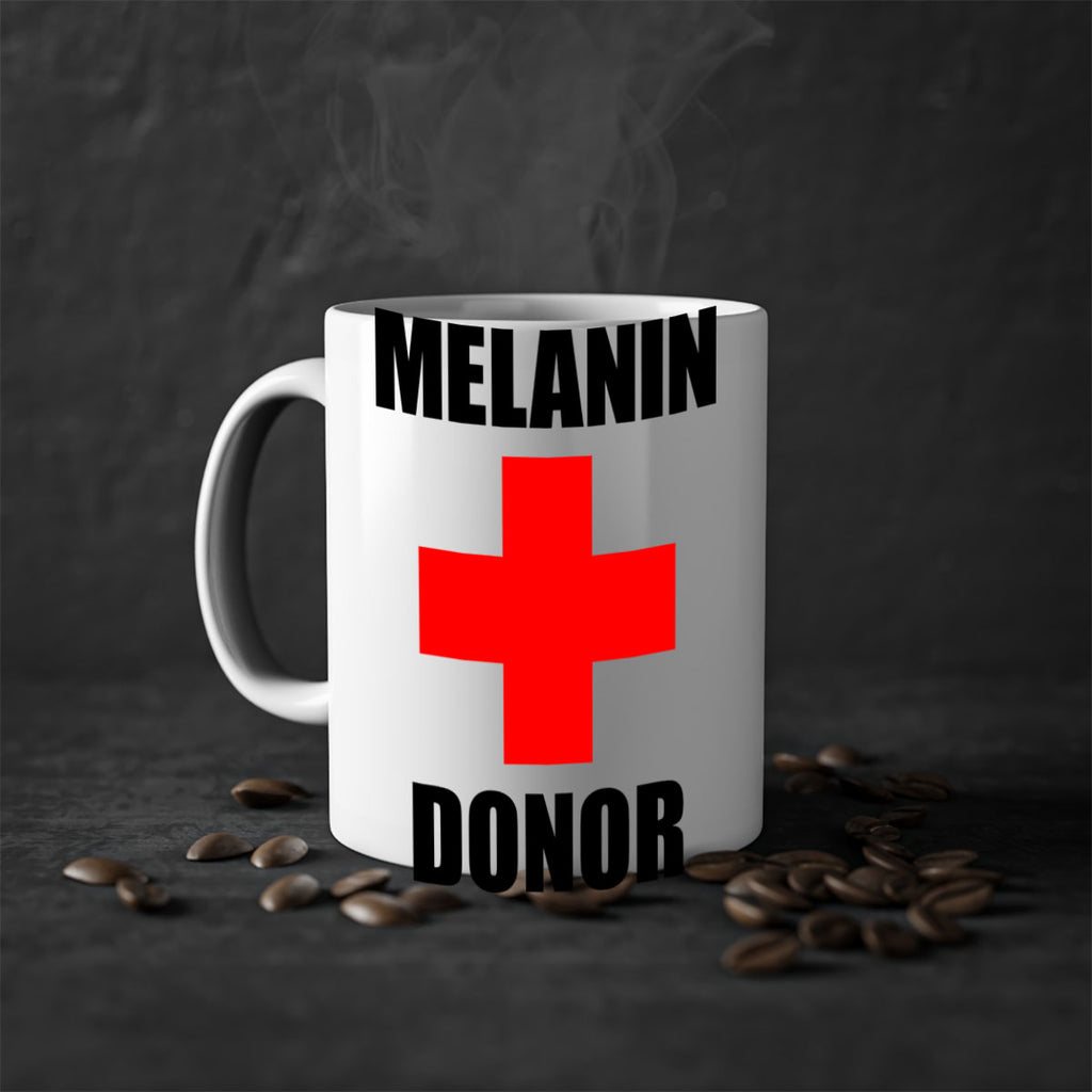 melanin donor 91#- black words - phrases-Mug / Coffee Cup