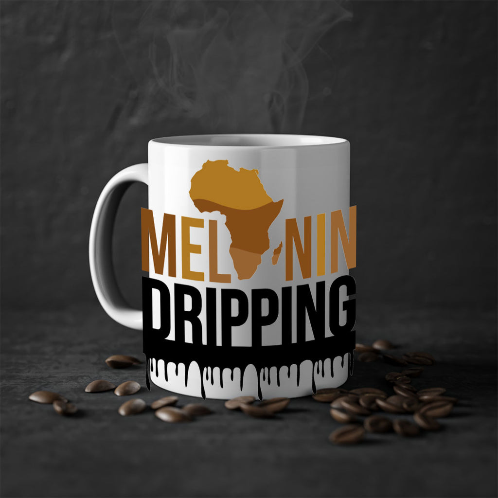 melanin dripping 182#- black words - phrases-Mug / Coffee Cup