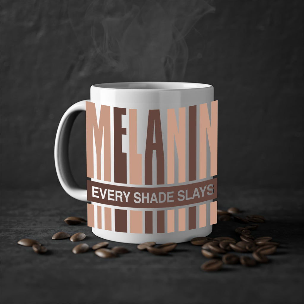 melanin every shade slays 90#- black words - phrases-Mug / Coffee Cup