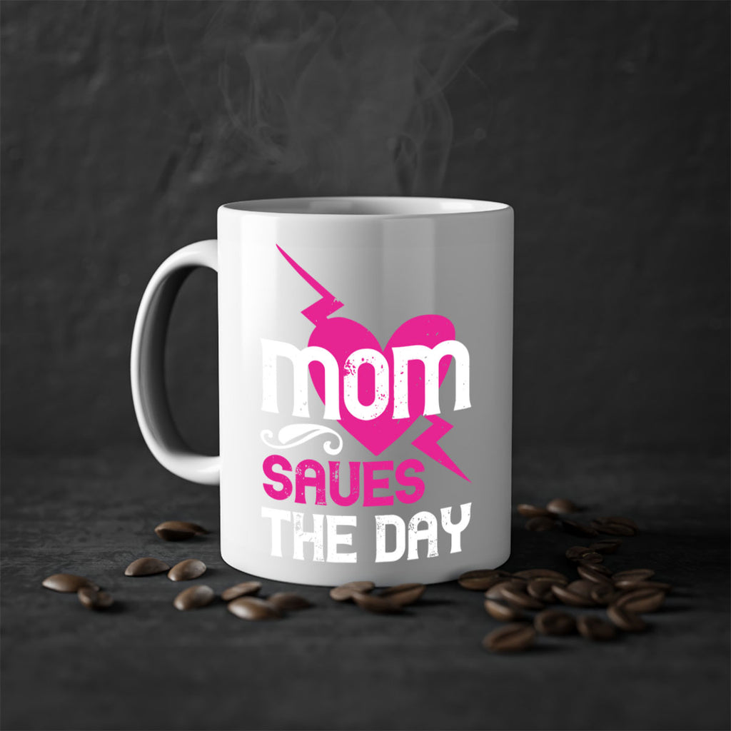 mom saues the dya 121#- mom-Mug / Coffee Cup