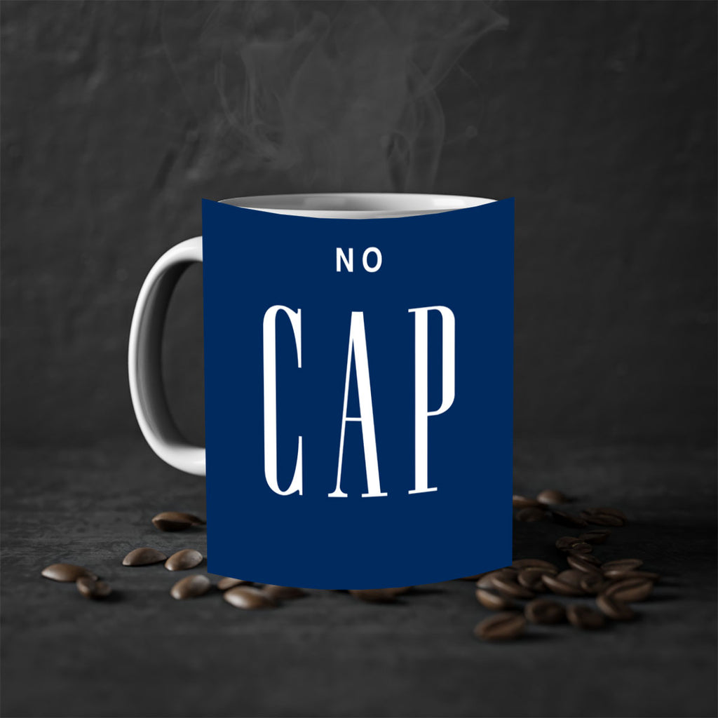 no cap 63#- black words - phrases-Mug / Coffee Cup