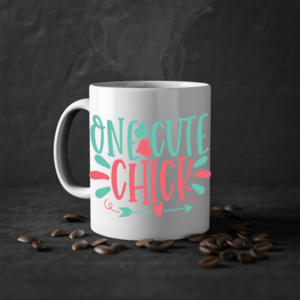 one cute chick 107#- easter-Mug / Coffee Cup