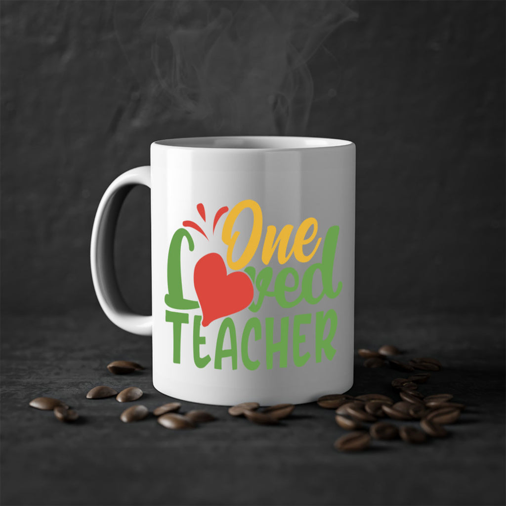one loved teacher Style 166#- teacher-Mug / Coffee Cup