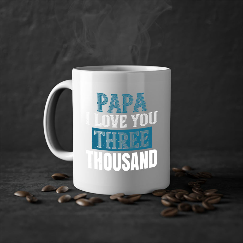 papa i love you three thoushand 20#- grandpa-Mug / Coffee Cup