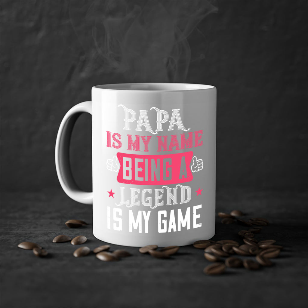 papa is my name being a legeng is my game 18#- grandpa-Mug / Coffee Cup