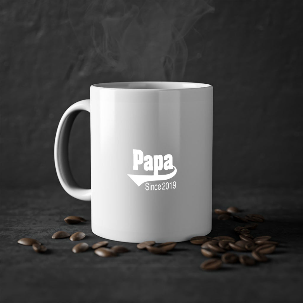 papa since 127#- grandpa-Mug / Coffee Cup