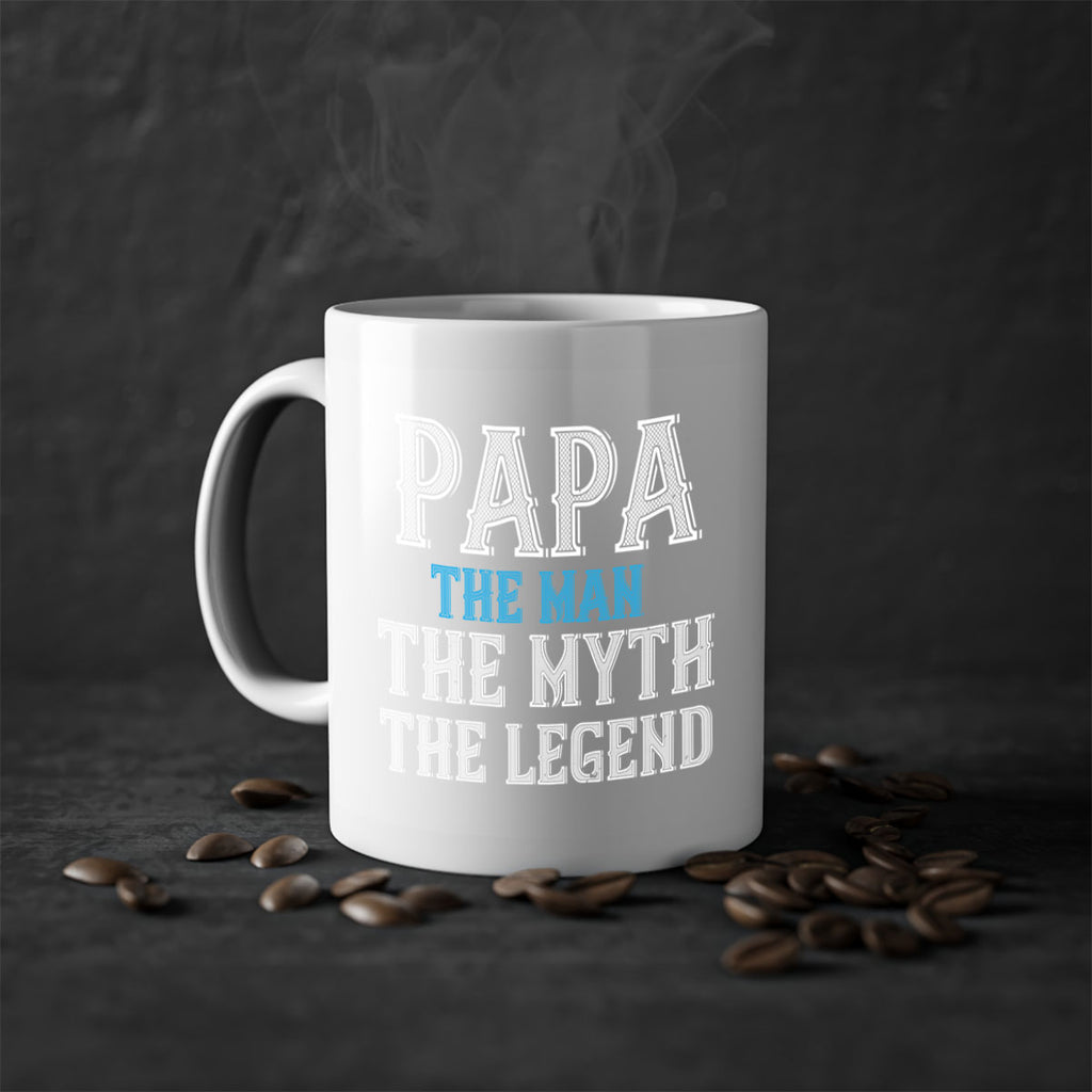 papa the man the myth the legend 15#- grandpa-Mug / Coffee Cup