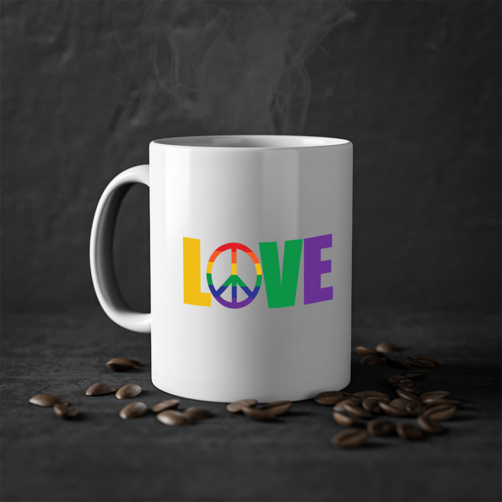 pride love peace 60#- lgbt-Mug / Coffee Cup