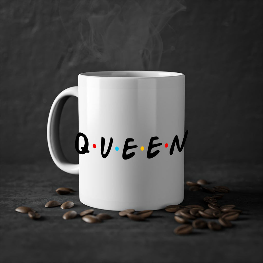 queen friends 49#- black words - phrases-Mug / Coffee Cup