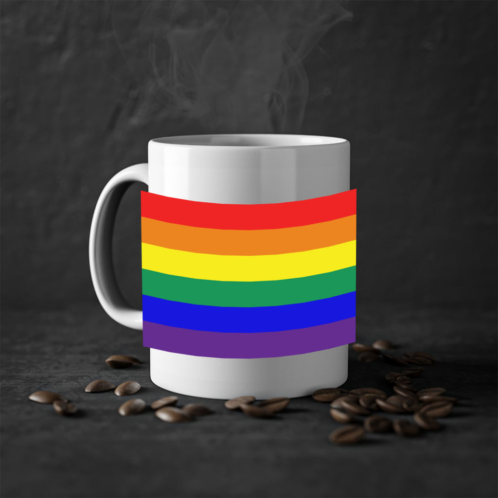 rainbow flag 9#- lgbt-Mug / Coffee Cup