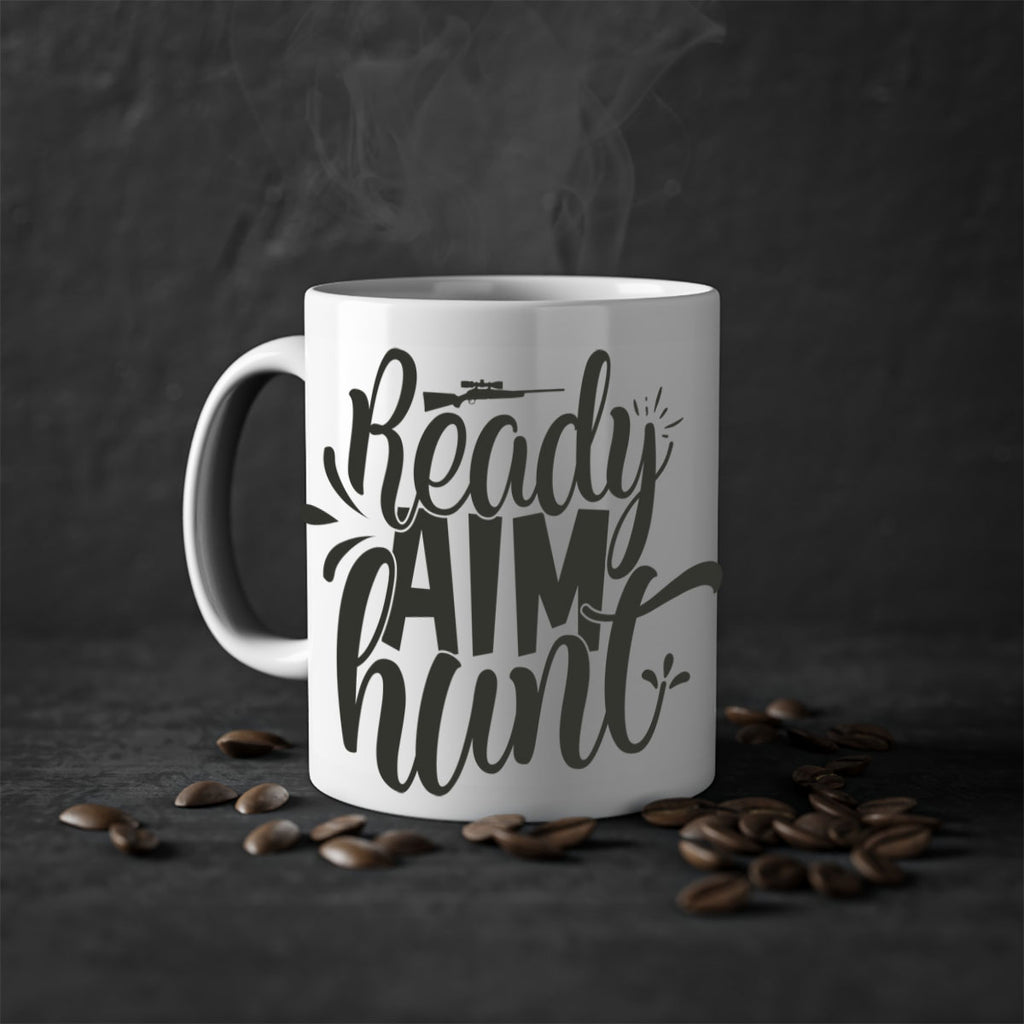 ready aim hunt 4#- hunting-Mug / Coffee Cup