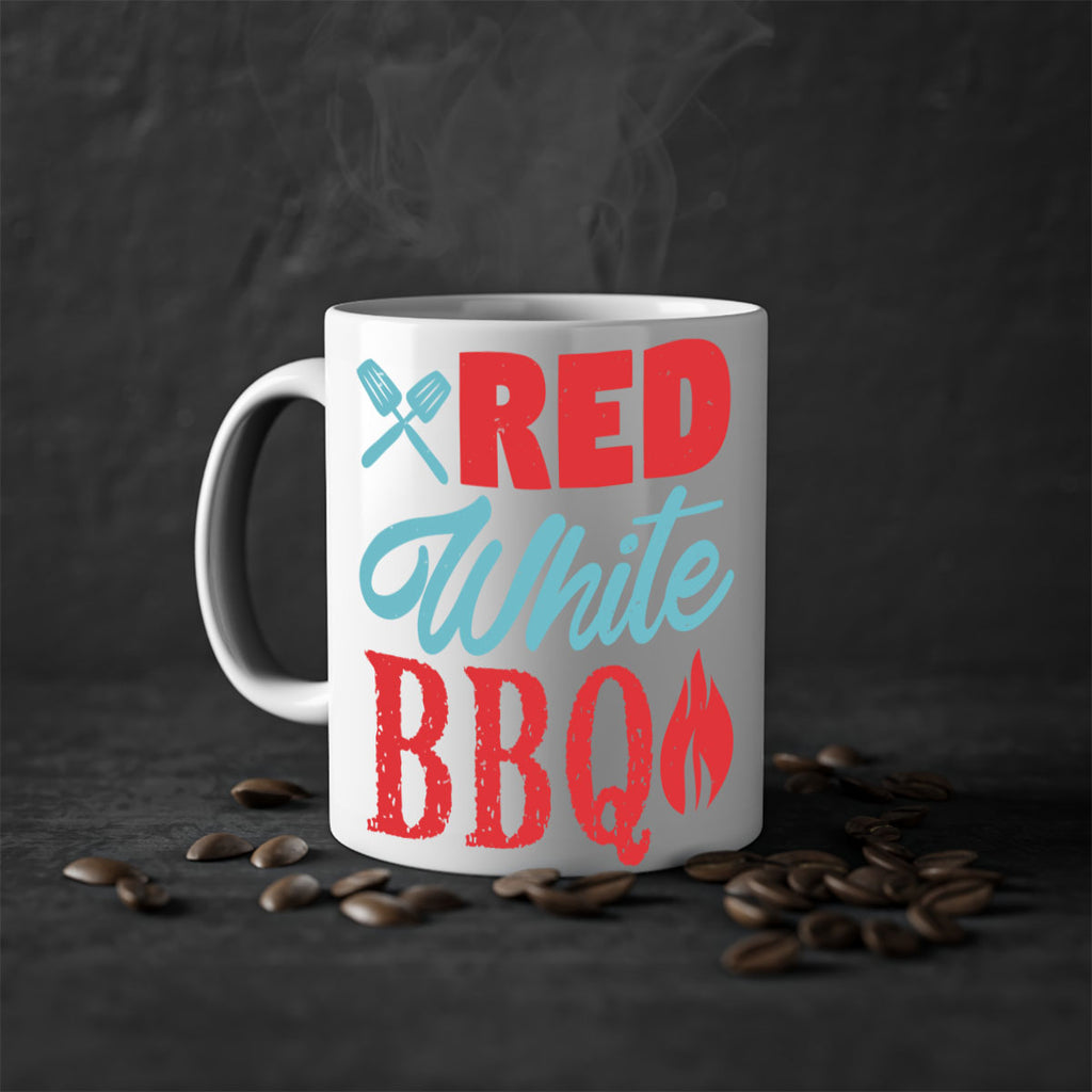 red white bbq 15#- bbq-Mug / Coffee Cup