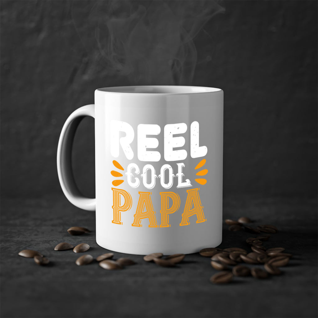 reel cool papa 12#- grandpa-Mug / Coffee Cup