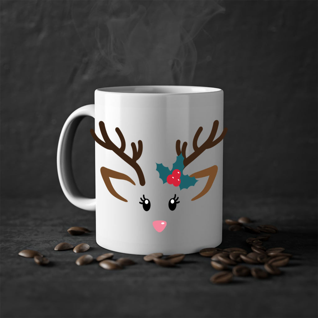 reindeer style 600#- christmas-Mug / Coffee Cup