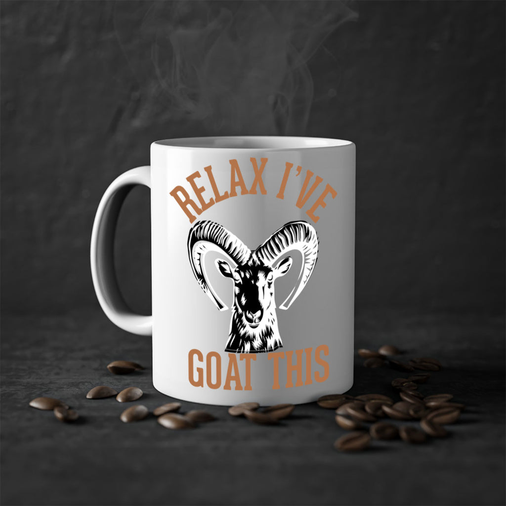 relax i’ve goat this Style 2#- goat-Mug / Coffee Cup