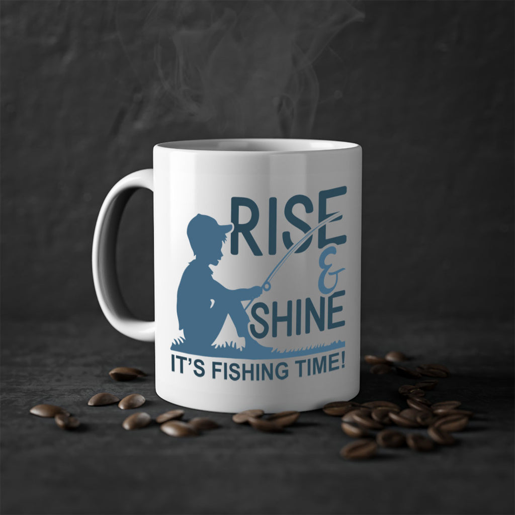 rise shine 41#- fishing-Mug / Coffee Cup