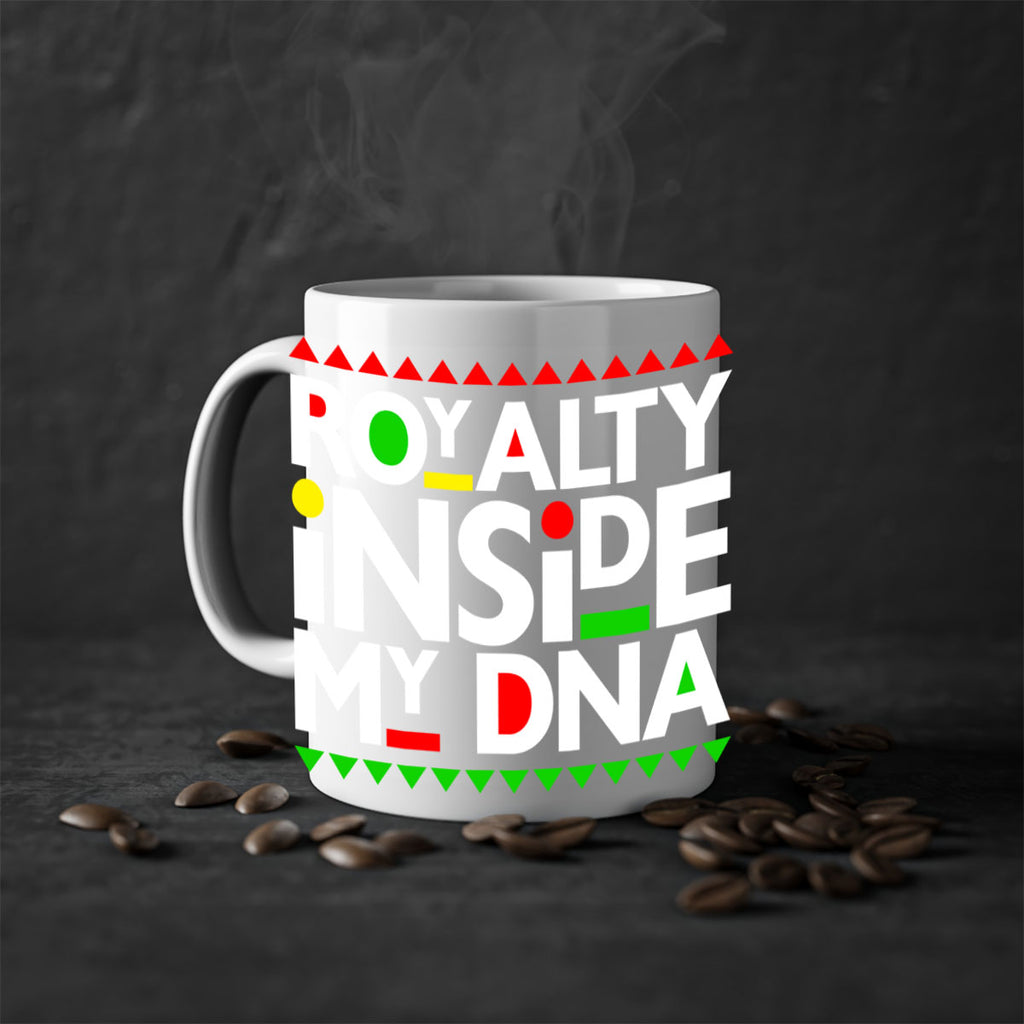 royalty inside my dna 42#- black words - phrases-Mug / Coffee Cup