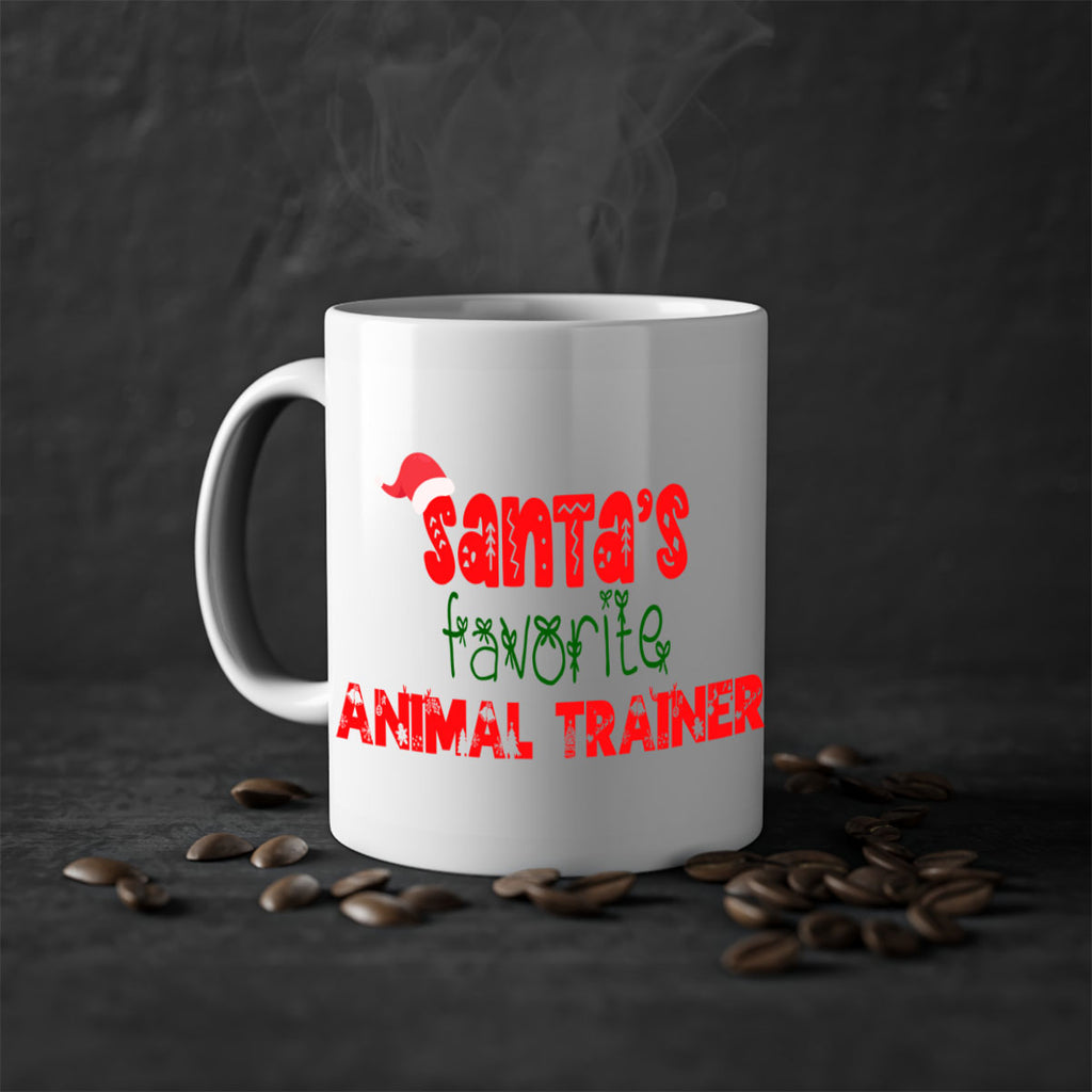 santas favorite animal trainer style 642#- christmas-Mug / Coffee Cup