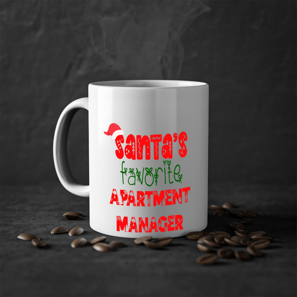 santas favorite apartment manager style 644#- christmas-Mug / Coffee Cup