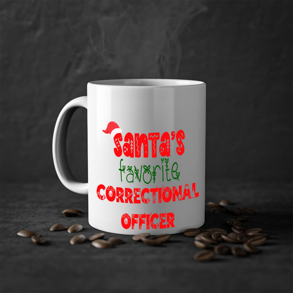 santas favorite correctional officer style 743#- christmas-Mug / Coffee Cup