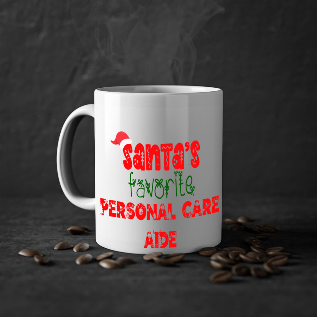 santas favorite personal care aide style 1006#- christmas-Mug / Coffee Cup