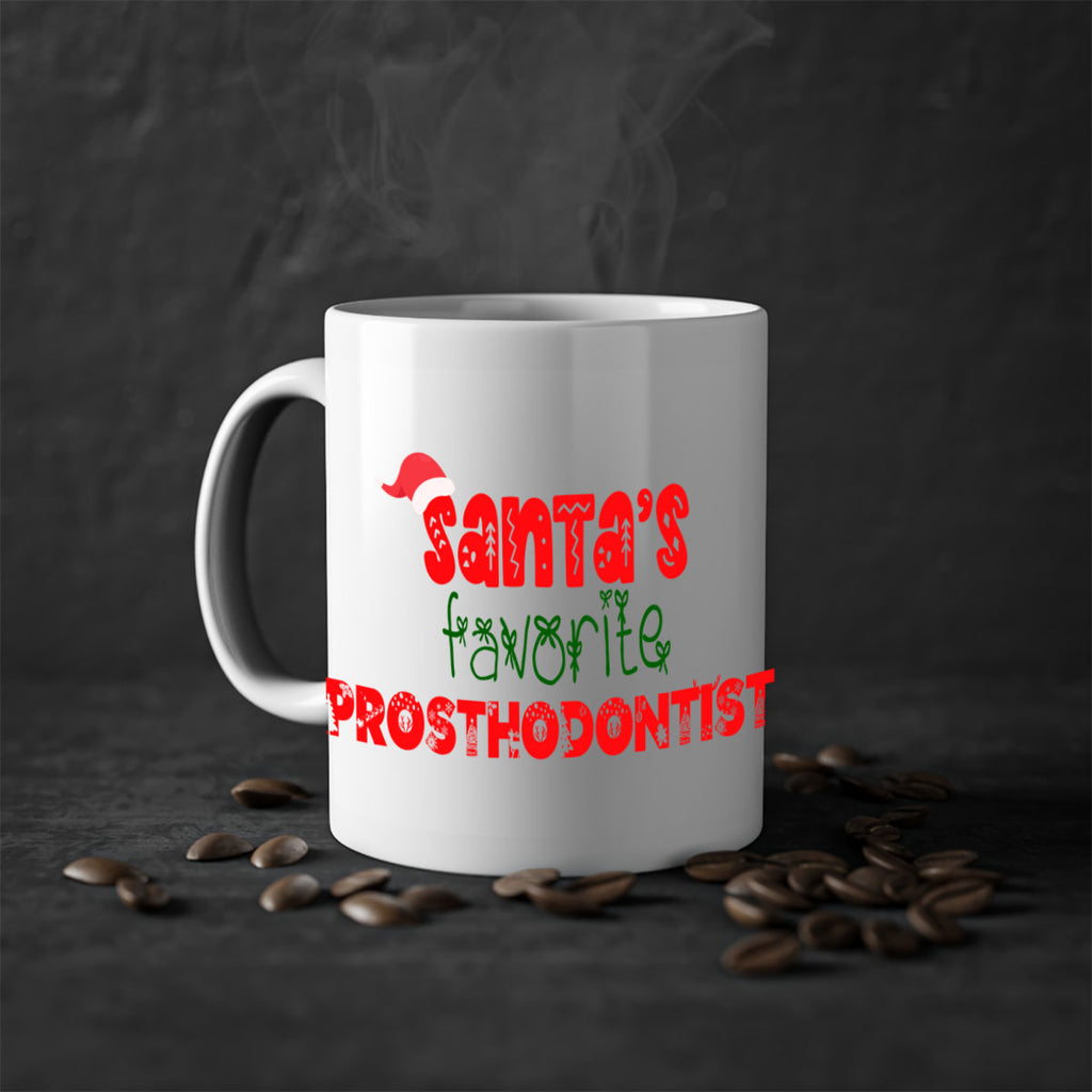 santas favorite prosthodontist style 1044#- christmas-Mug / Coffee Cup