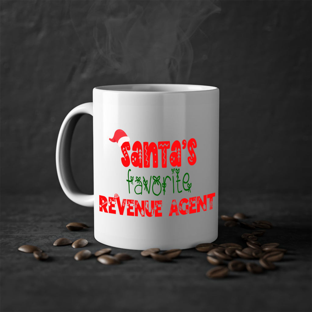 santas favorite revenue agent style 1064#- christmas-Mug / Coffee Cup