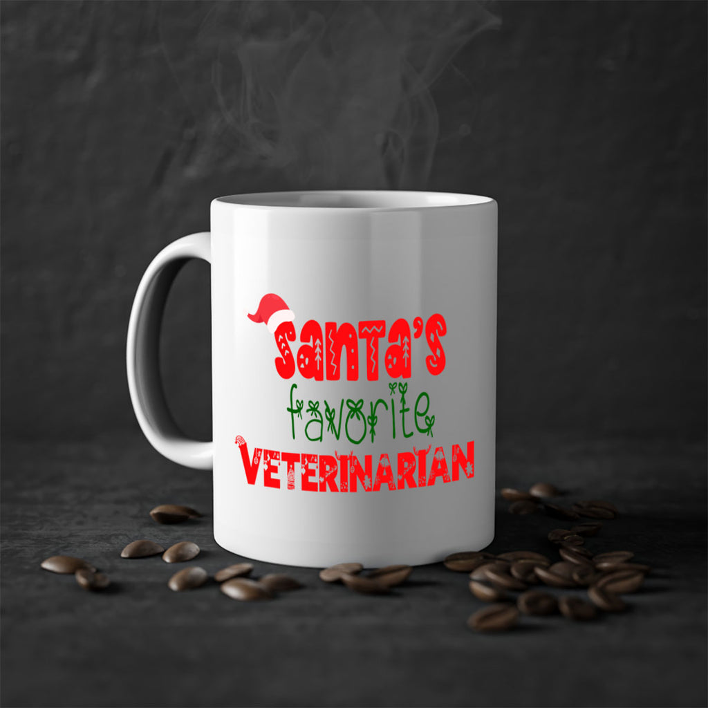 santas favorite veterinarian style 1145#- christmas-Mug / Coffee Cup