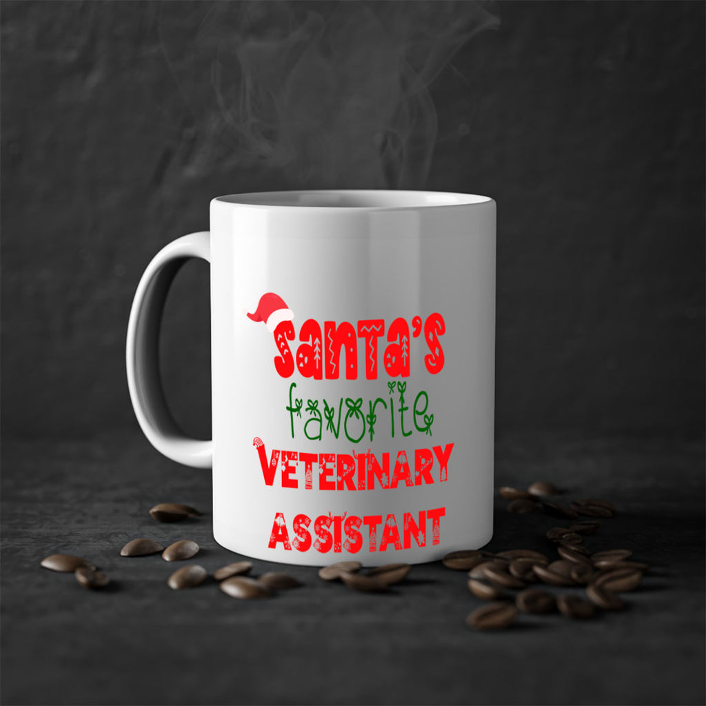 santas favorite veterinary assistant style 1146#- christmas-Mug / Coffee Cup