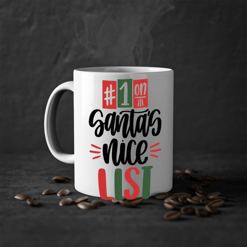 santas nice list 216#- christmas-Mug / Coffee Cup