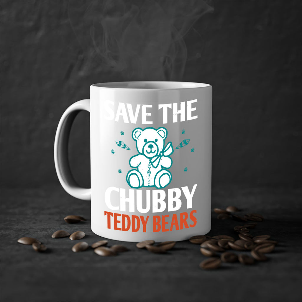 save the chubby teddy bears 28#- bear-Mug / Coffee Cup