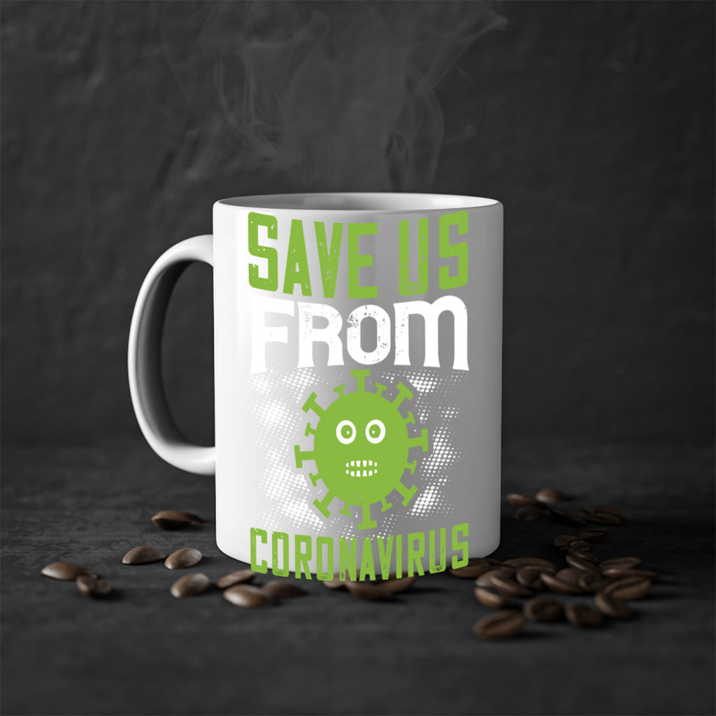 save us from coronavirus Style 25#- corona virus-Mug / Coffee Cup