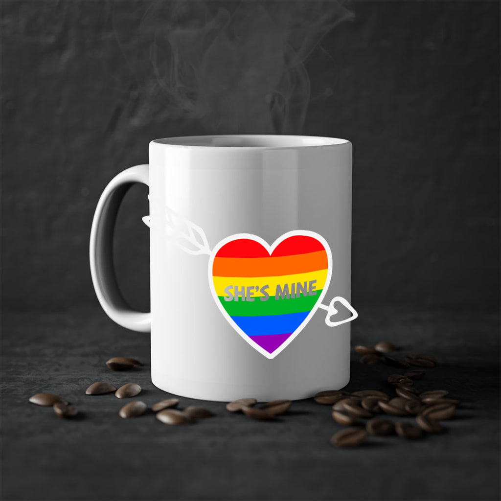 shes mine lgbt couple rainbow lgbt 22#- lgbt-Mug / Coffee Cup
